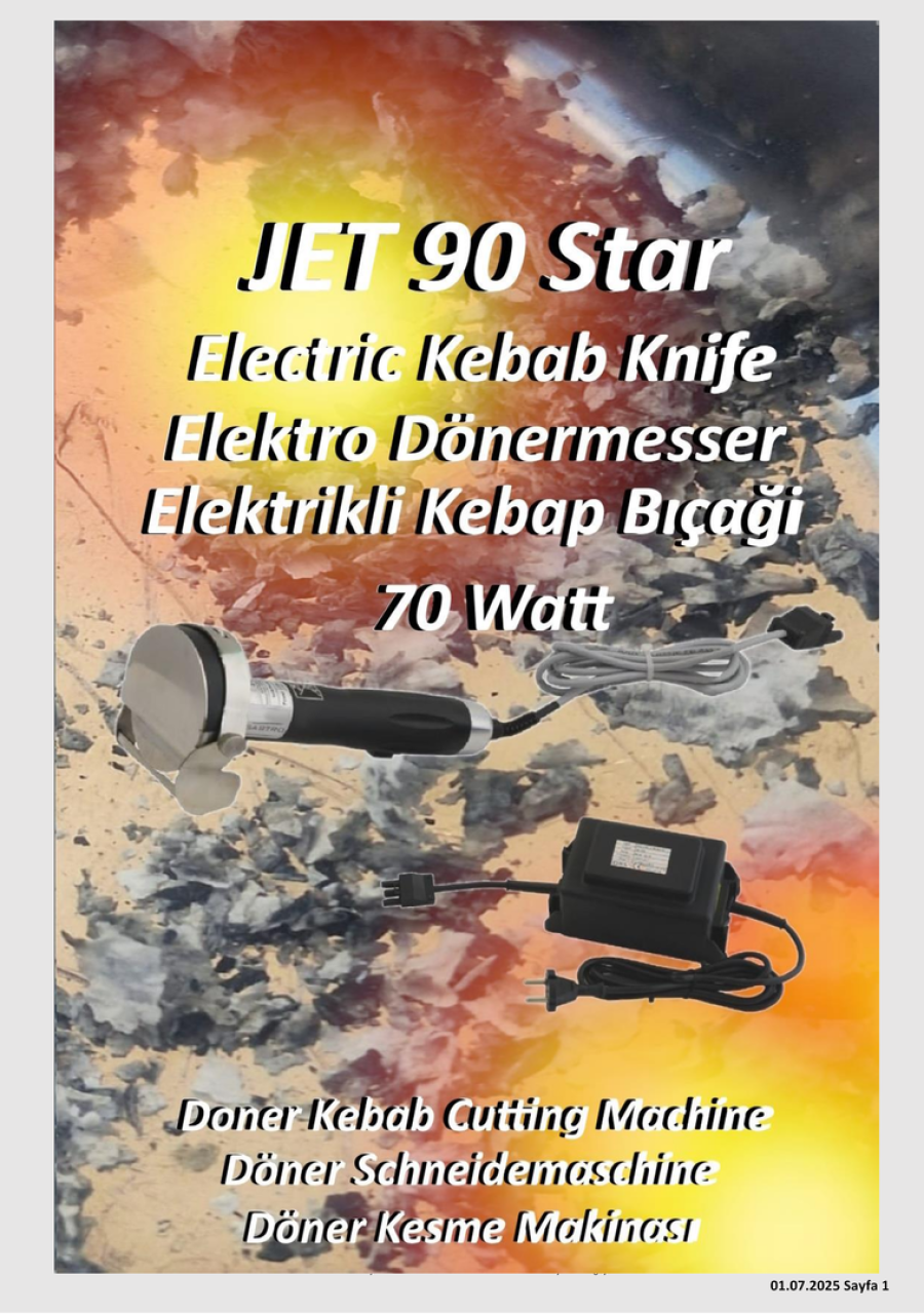 Price list, Preis Liste, Fiyat listesi, JET 90