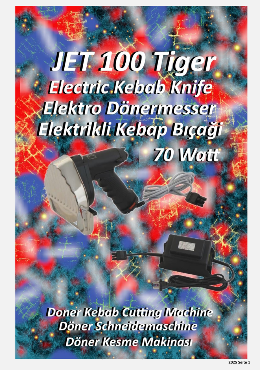 Price list, Preis Liste, Fiyat listesi, JET 100