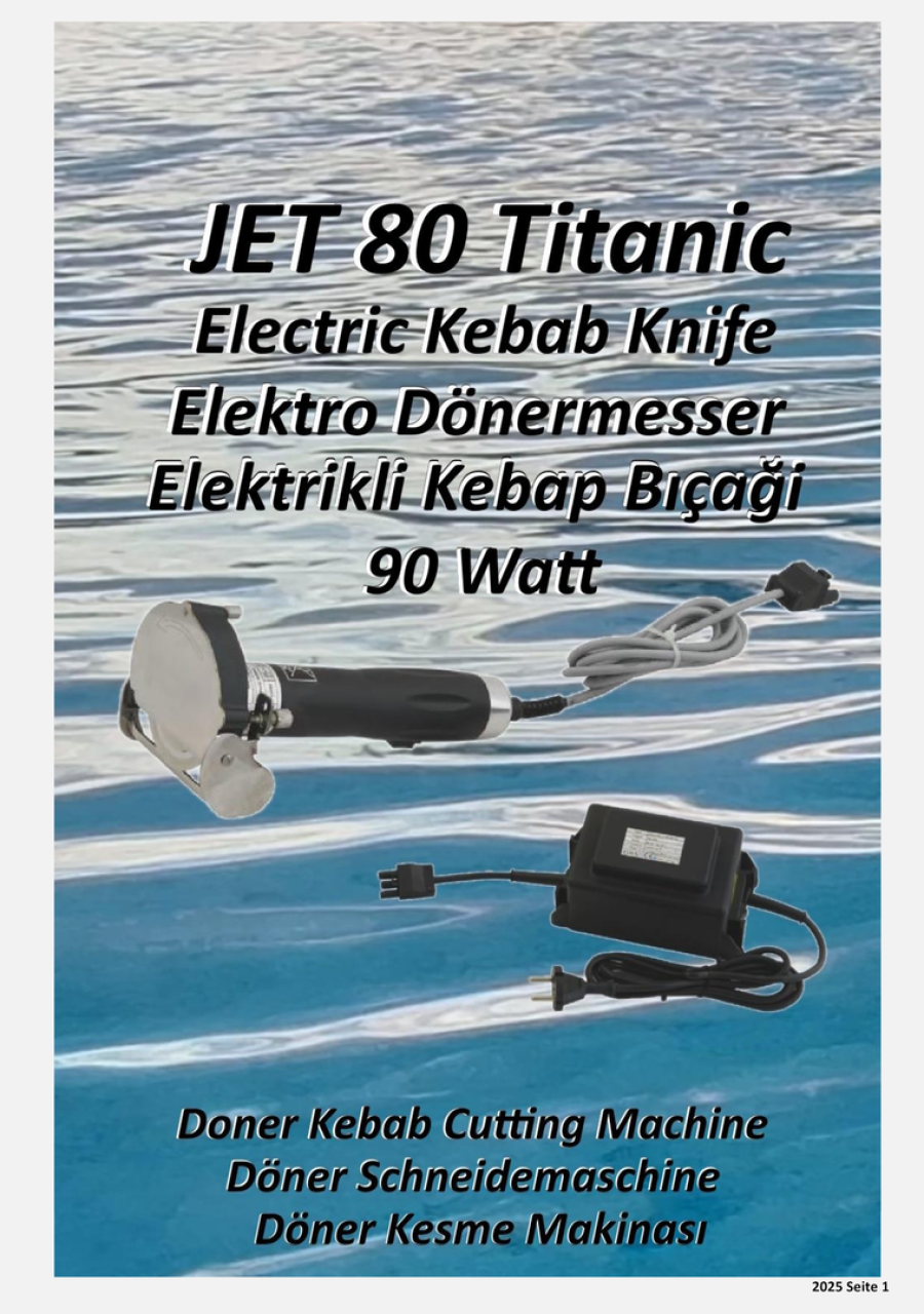 Price list, Preis Liste, Fiyat listesi, JET 80