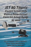 JET 80 Titanic döner bıçağı, güçlü performansı ve kompakt tasarımıyla etkileyicidir. Mobil gıda satıcıları veya küçük mutfaklar için ideal olan bu bıçak, günde 70 kg'a kadar et için temiz ve hassas kesimler sunar. Kullanımı kolay, temizlemesi kolay ve CE
