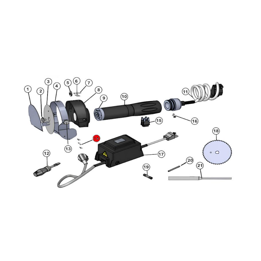 STA-012-015 Druckschalter, schwarz, unbeleuchtet Ein / Aus Druckschalter, schwarz, unbeleuchtet Ein / Aus für Jet 90 Star – Ersatzteil für Kebab-Messer