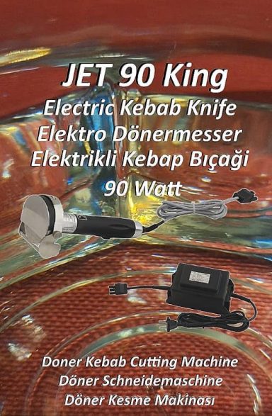 Elektrisches Dönermesser Jet 90 Star – Profi Kebabschneider für Gastronomie