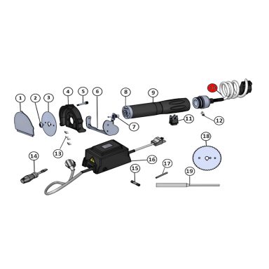 Ersatzteil Döner Messer für JET 80 Naomi – Artikel-Nr. NAO-011-010 Anschlusskabel Satz