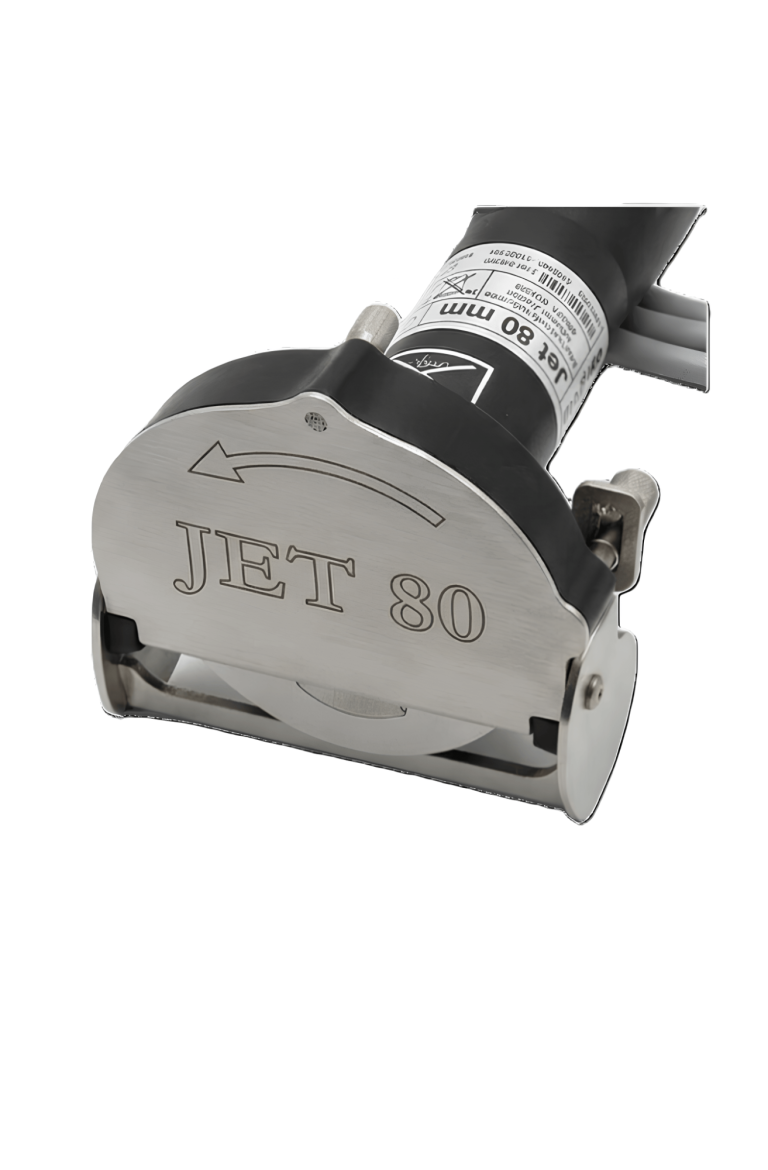 JET 80 Elektromesser für perfekte Fleischscheiben Elektrisches JET 80 Messer beim Fleischschneiden