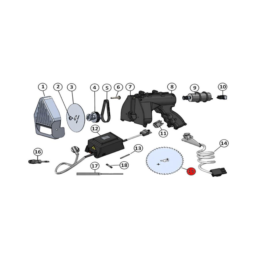 Rundmesser Ø 120 mm gezahnt – JET 120 Herkules Rundmesser Ø 120 mm gezahnt für Dönermesser JET 120 Herkules – Ersatzteil zur Reparatur
