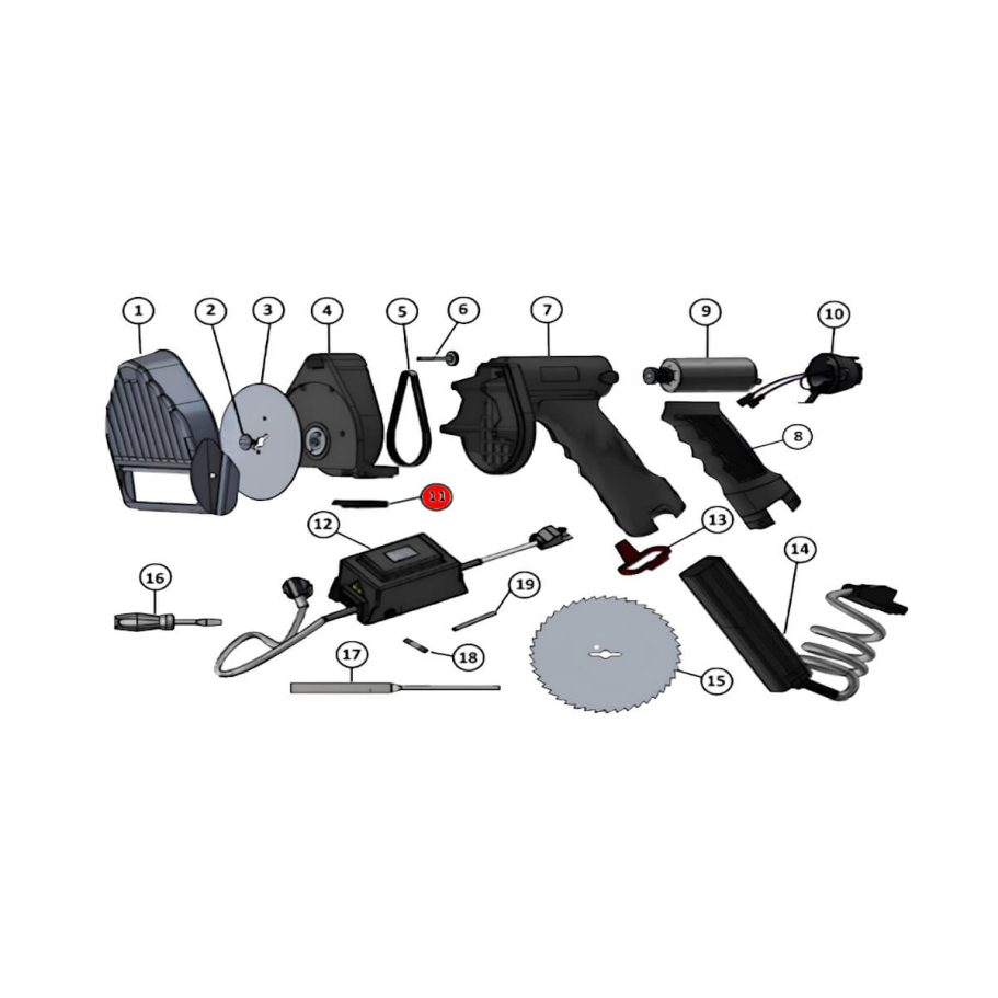 Abstreifer – Jet 100 Tiger Ersatzteil für Kebab-Messer Abstreifer für Jet 100 Tiger – Ersatzteil für Kebab-Messer