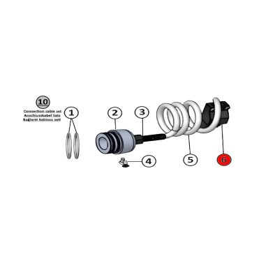 Ersatzteil Döner Messer für JET 80 Naomi – Artikel-Nr. NAO-035-033 Anschlussstecker 3 polig (Männlich)