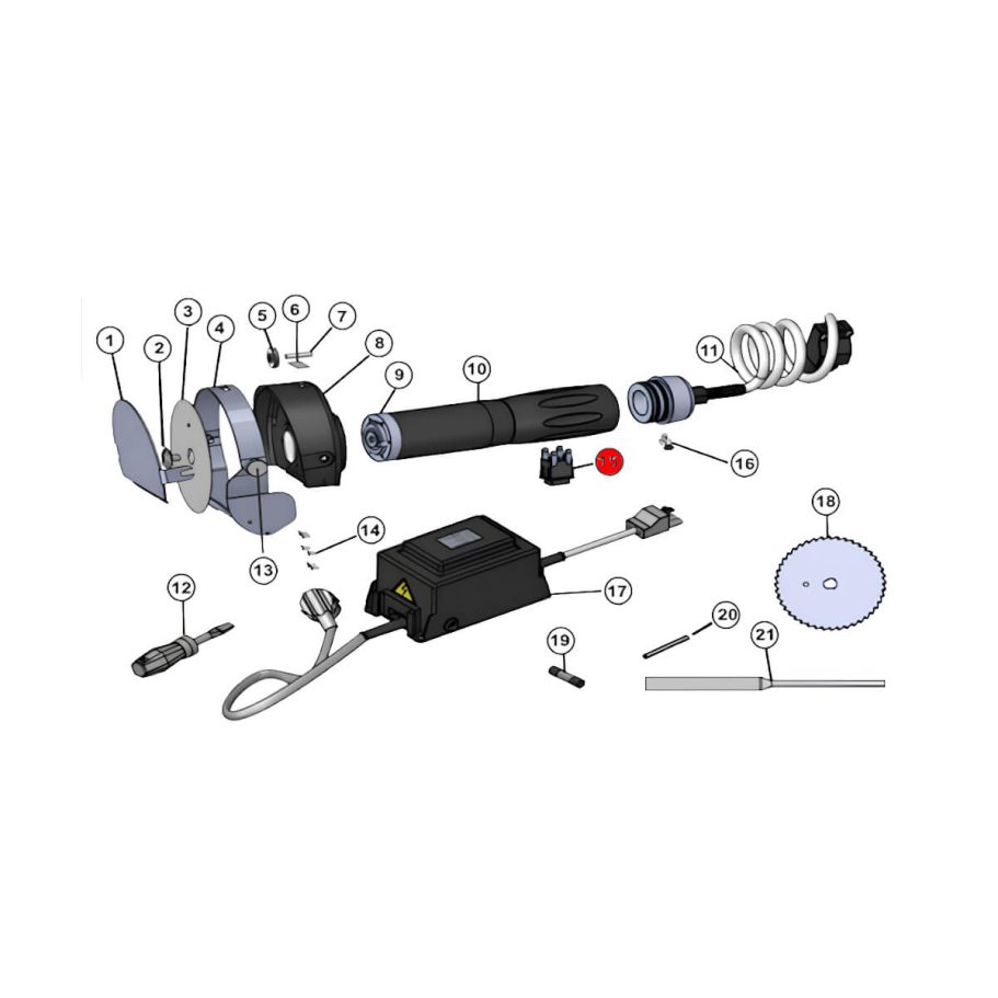 STA-013-016 Schraube M4 Schraube M4 für Jet 90 Star – Ersatzteil für Kebab-Messer