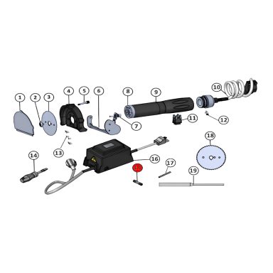 Ersatzteil Döner Messer für JET 80 Naomi – Artikel-Nr. NAO-016-015 Sicherung 5*20 mm (6,3A)