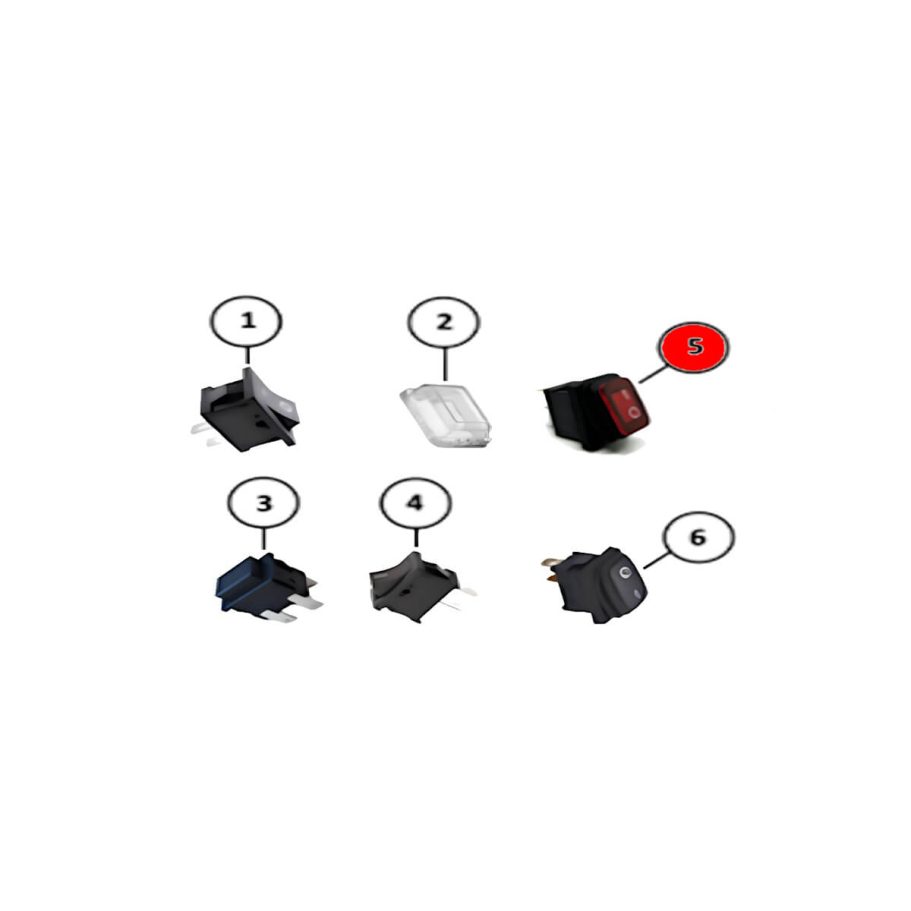 Wippschalter – JET 120 Herkules Wippschalter für Dönermesser JET 120 Herkules – Ersatzteil zur Reparatur