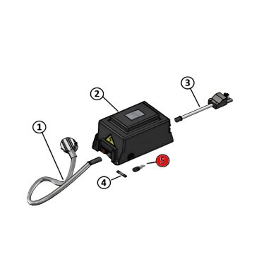 Ersatzteil Döner Messer für JET 80 Naomi – Artikel-Nr. NAO-045-044 Sicherungshalter vom Tischnetzteil