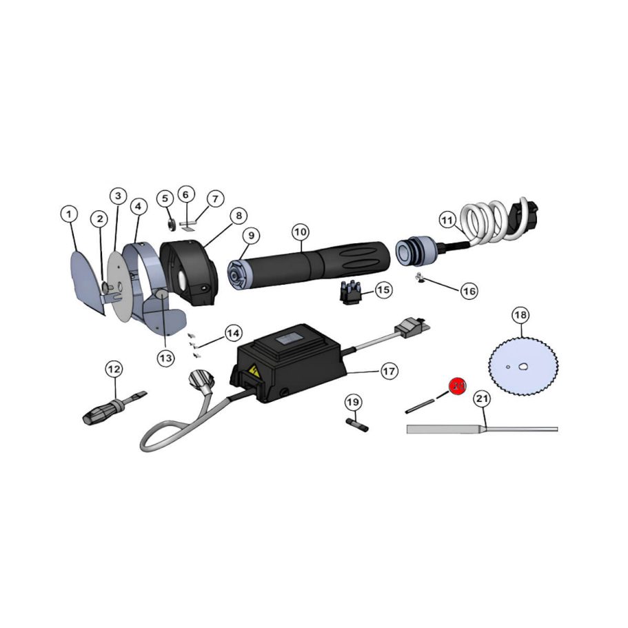 STA-018-020 Messer Halter Stift Messer Halter Stift für Jet 90 Star – Ersatzteil für Kebab-Messer