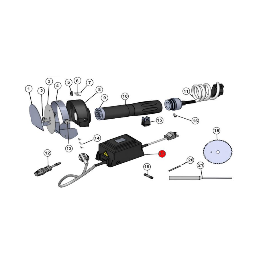 STA-054-014 Schraube M 4 Schraube M4 für Jet 90 Star – Ersatzteil für Kebab-Messer