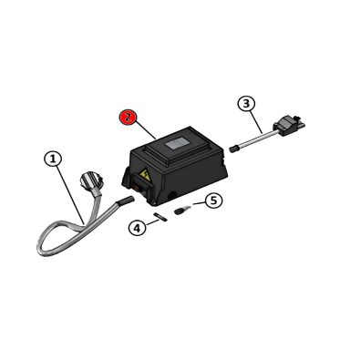 Ersatzteil Dönermesser für JET 80 Naomi – Artikel-Nr. NAO-042-041 Trafo, 18 VDC 6,3 A 230V 50 Hz.