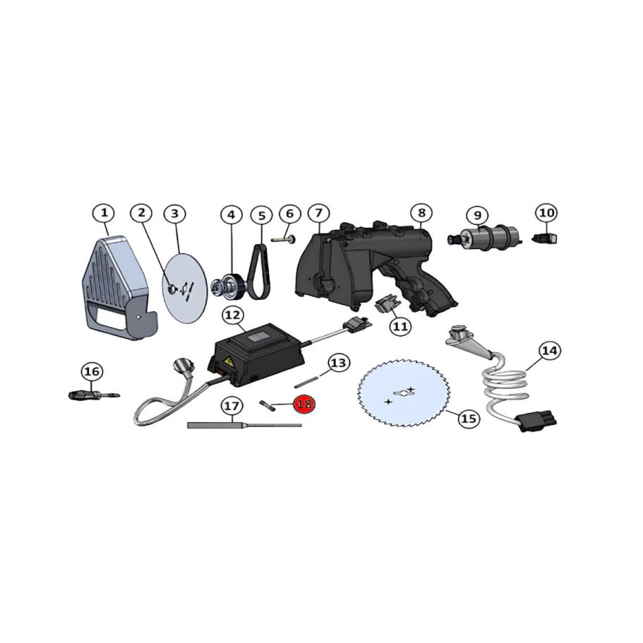 Sicherung 6,3 A – JET 120 Herkules Sicherung 6,3 A für Dönermesser JET 120 Herkules – Ersatzteil zur Reparatur