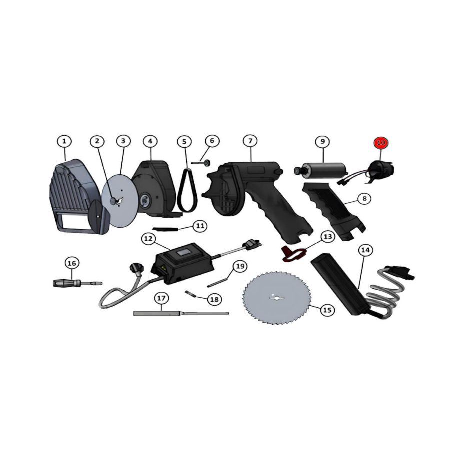 Schaltgehäuse hinten Kippschalter, Schutzkappe – Jet 100 Tiger Ersatzteil für Kebab-Messer Schaltgehäuse hinten Kippschalter, Schutzkappe für Jet 100 Tiger – Ersatzteil für Kebab-Messer